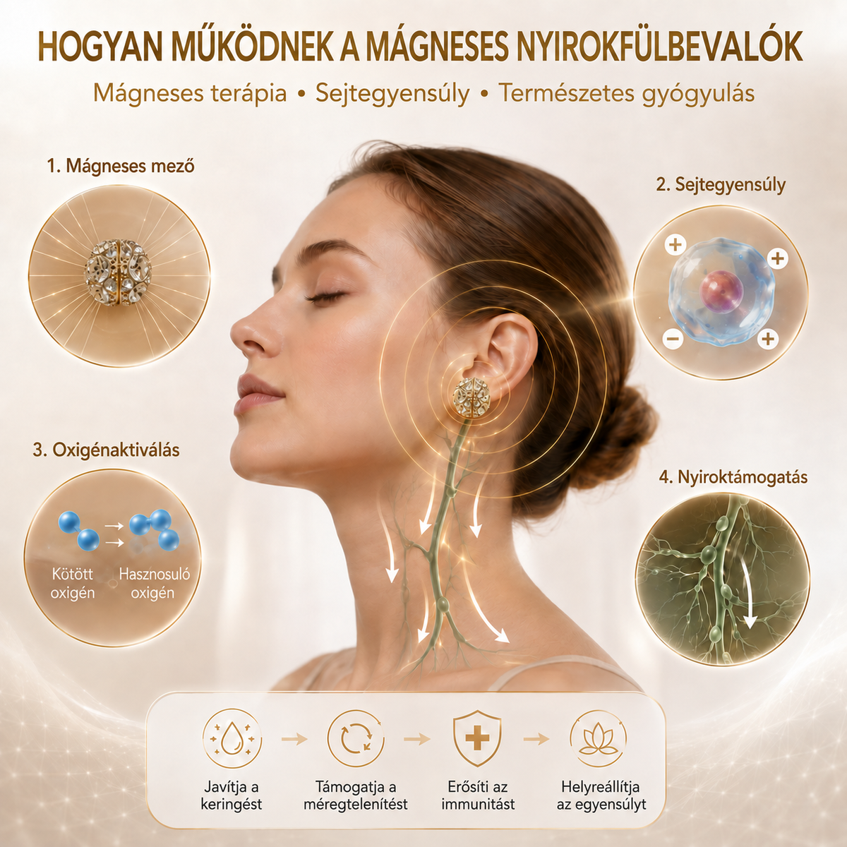 TIMNAMY® mágneses moissanit nyirokmasszázs fülbevaló: gyors eredmények, nincs szükség füllyukasztásra. Utolsó napi különleges ajánlat: 50% kedvezmény 💝💘5
