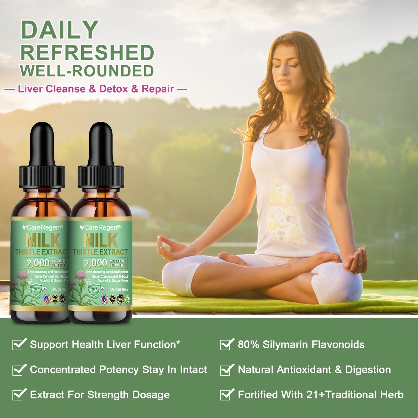 𝗢𝗳𝗳𝗶𝗰𝗶𝗮𝗹 𝗦𝘁𝗼𝗿𝗲:CareRegen® 𝗢𝗿𝗴𝗮𝗻𝗶𝗰 𝗠𝗶𝗹𝗸 𝗧𝗵𝗶𝘀𝘁𝗹𝗲 𝗘𝘅𝘁𝗿𝗮𝗰𝘁 𝗣𝗼𝘄𝗲𝗿𝗳𝘂𝗹 𝗟𝗶𝘃𝗲𝗿 𝗣𝗿𝗼𝘁𝗲𝗰𝘁𝗶𝗼𝗻 𝗗𝗿𝗼𝗽𝘀 🌿 𝐂𝐥𝐢𝐧𝐢𝐜𝐚𝐥𝐥𝐲 𝐩𝐫𝐨𝐯𝐞𝐧, 𝐡𝐢𝐠𝐡𝐥𝐲 𝐜𝐨𝐧𝐜𝐞𝐧𝐭𝐫𝐚𝐭𝐞𝐝 𝐟𝐨𝐫𝐦𝐮𝐥𝐚 𝐭𝐡𝐚𝐭 𝐝𝐞𝐭𝐨𝐱𝐢𝐟𝐢𝐞𝐬 𝐭𝐡𝐞 𝐥𝐢𝐯𝐞𝐫, 𝐫𝐞𝐥𝐢𝐞𝐯𝐞𝐬 𝗳𝗮𝘁𝘁𝘆 𝗹𝗶𝘃𝗲𝗿, 𝗵𝗲𝗽𝗮𝘁𝗶𝘁𝗶𝘀 & 𝗹𝗶𝘃𝗲𝗿 𝘀𝘁𝗿𝗲𝘀𝘀 — 𝗻𝘂𝗿𝘁𝘂𝗿𝗲 𝘆𝗼𝘂𝗿 𝗹𝗶𝘃𝗲𝗿, 𝗳𝗮𝘀𝘁𝗲𝗿 & 𝘀𝗮𝗳𝗲𝗹𝘆. 🌿
