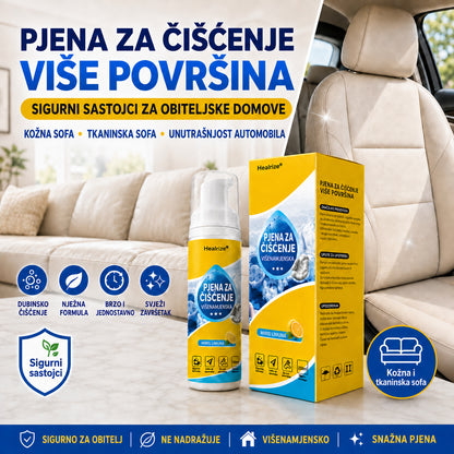 Healrize® 4-u-1 višeenzimsko sredstvo za čišćenje u pjeni | Pjena za dubinsko čišćenje unutrašnjosti automobila, sofe, kuhinje i kupaonice🐔🐶3