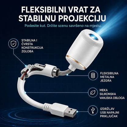 TIMNAMY® NEXT-GEN SMART PROJECTION HD Smart Dynamic 5D Holografski projektor za noćno svjetlo 🥕🥕
